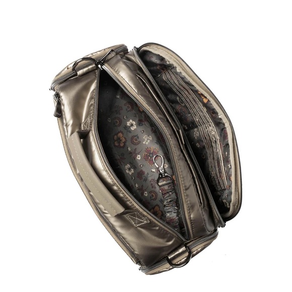 NWT Lug Trolley 2 Crossbody - Metallic Walnut - Picture 5 of 7